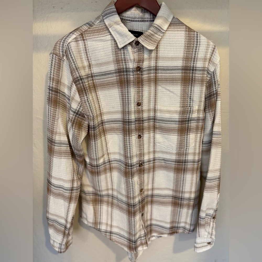 Cotton On Men's Casual Plaid Shirt S